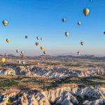 Baloons flying over Turkey in Capadocia